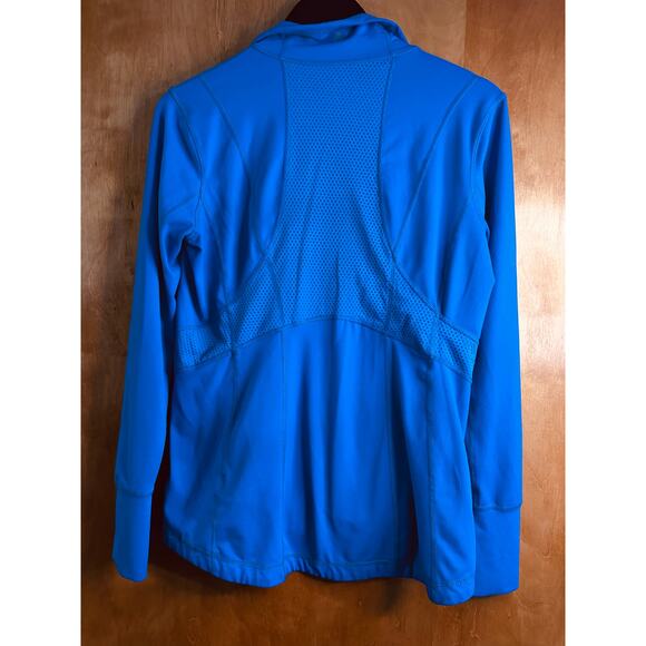 Tangerine Women's Long Sleeve Track Jacket Full Zip Thumb Holes Size Medium - Picture 7 of 11